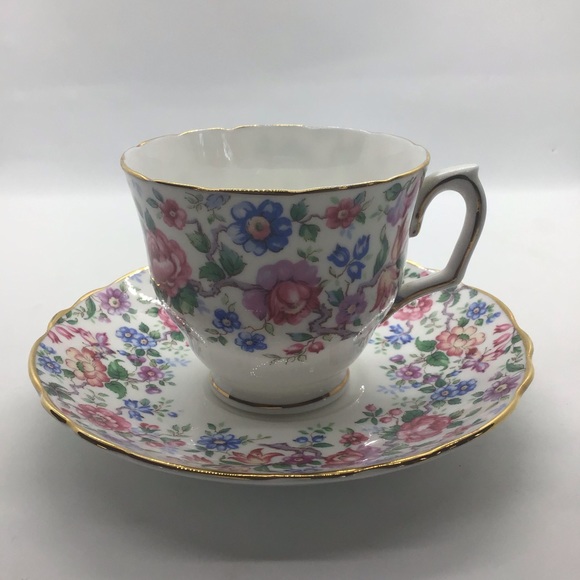 Crown Staffordshire Dining Vintage Crown Staffordshire England Bone